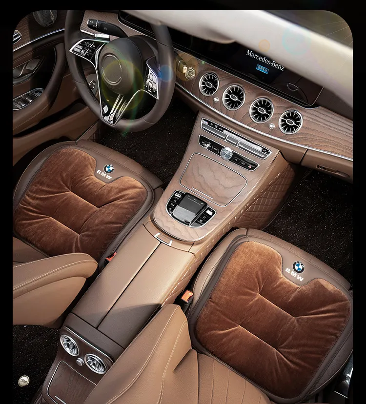 Car special flannel cushion set