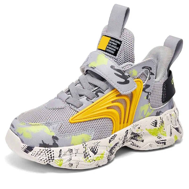 MWY Kids Shoes Baby Boys Girls Children's Casual Sneakers Breathable Soft Anti-Slip Running Sports Shoes Colorful Kids Sneakers