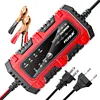 6V 12V 1.5A Car Battery Charger Smart Charger for Lead-Acid AGM GEL Batteries