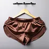 Men's Sexy Ice Silk Comfortable Breathable Satin Boxer Shorts