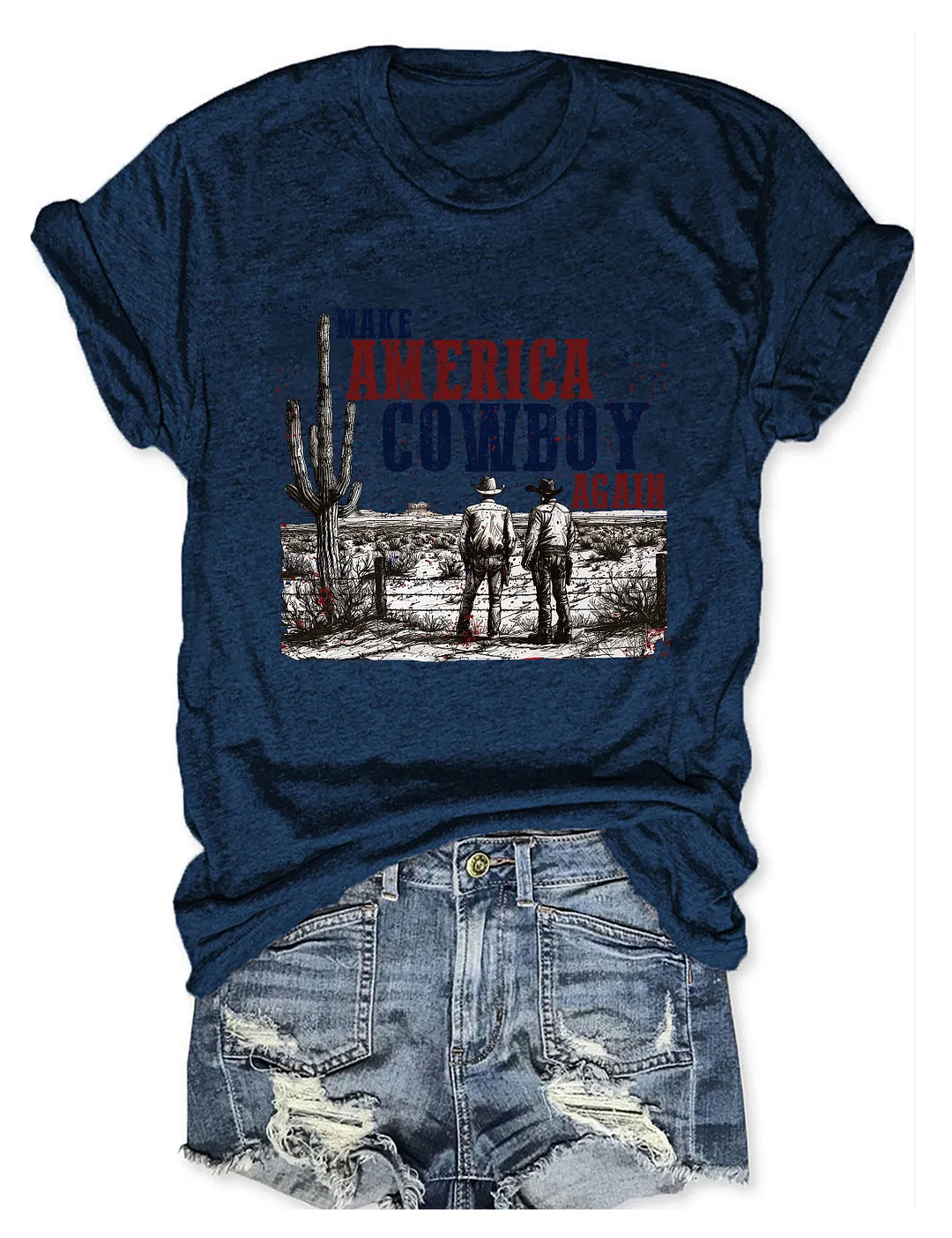 Make America Cowboy Again T-shirt