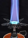 Camp Stove Ultralight Collapsible Stove Burner for Outdoor Hiking Cooking Burner