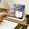 Diamond Painting Festival Celebrations 2027 Paper Calendar Monthly Flip Tabletop Calendar Kit