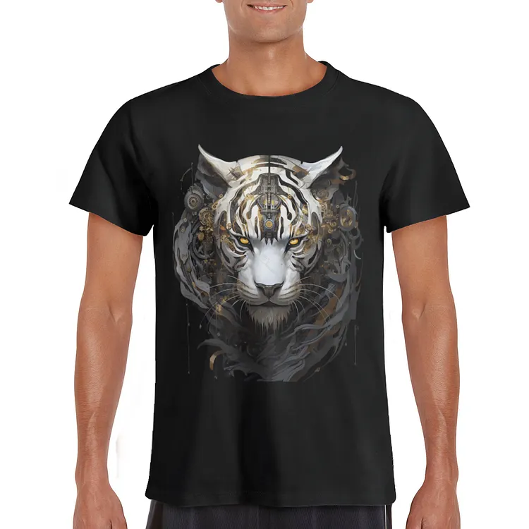 T-Shirt Platinum Tiger