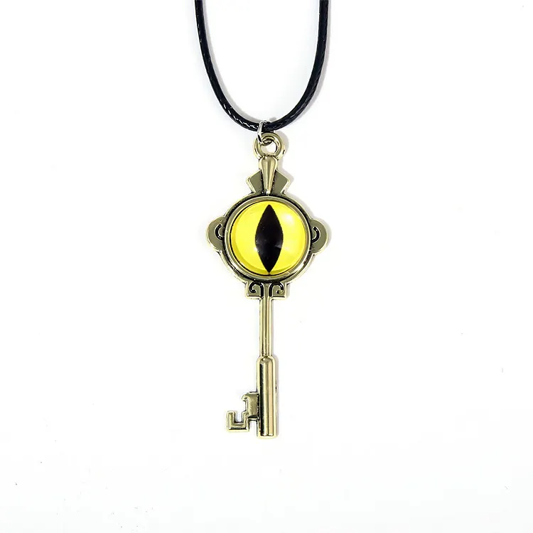 The Owl House Amity Keychain Necklace Cosplay Accessories Halloween Carnival Props