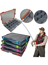 Fishing Tackle Box Fishing Lure Bait Organizer Box Waterproof for Fishing Lovers