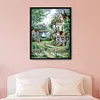 Stamped Cross Stitch-House (35*44cm)