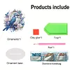  5D DIY Special Shape Diamond Painting Desk Ornament Flower Cage Birds Decor Kit