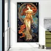 (Stamped/Counted) Star Goddess - 11CT Cross Stitch 50*90cm/19.69*35.43in