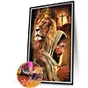 Diamond Painting-DIY Full Round Drill Devout Believer(40*60CM)