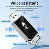 BT5.4 2-in-1 Wireless CarPlay Android Auto Adapter for iPhone iOS 10+/Android11+