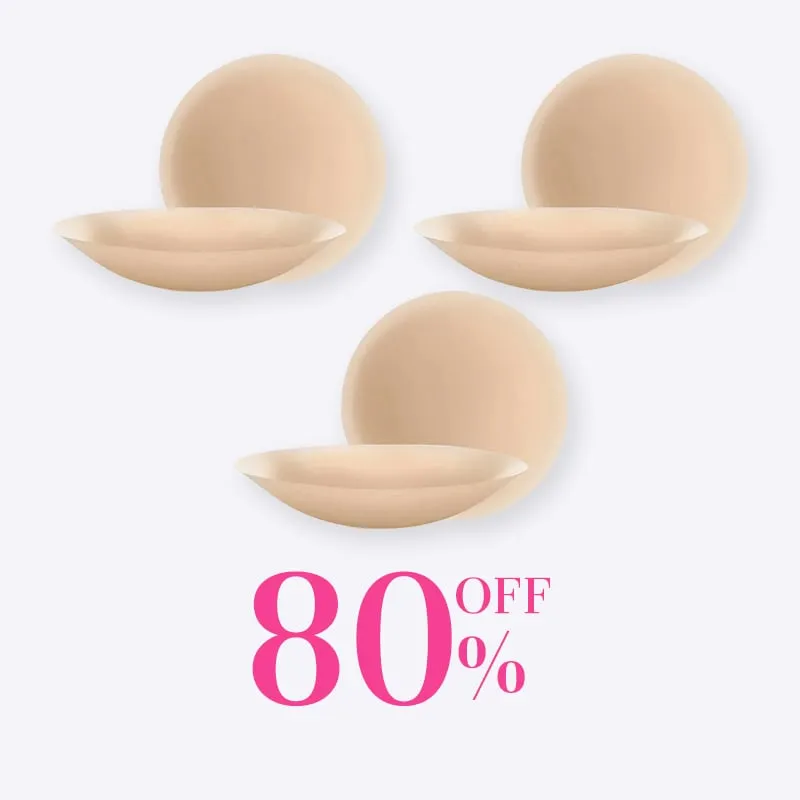 🏆#1 Bestselling🏆 ---- Go Braless! Seamless Nipple Covers (Latex-free and 100% Medical Silicone)