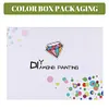 (US Local)Panda Theme Wood DIY Diamond Painting Hooks Home Decor Craft Kit for Wall Decor