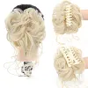 Griffe clip en d&eacute;sordre chignon extensions de cheveux