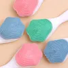Silicone Cleaning Facial Washing Brush Face Cleanser Blackhead Removing Makeup Tool Pore Deep Clean Exfoliating Facial Brushes