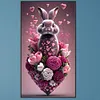 >SALE<5D DIY Full Round Drill Diamond Painting Rabbit Kit Home Decoration Art Craft