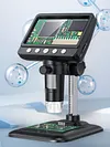 4.3 Inch Digital Microscope with 8 LED 1000X Handheld Portable Digital Magnifier