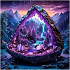 Diamond Painting -DIY Round Drill Crystal Mountain(40x40cm)