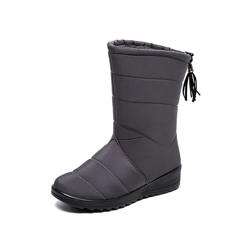 Women Warm Snow Boots Furry Plush Ladies Ankle Boots Female Short Boot Comfortable Women's Shoes Soft Casual Fashion Zipper New