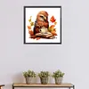 【Limited Stock Sale】Autumn Animal Cup-Paint by Numbers Acrylic Painting 40*40CM(Watercolor)