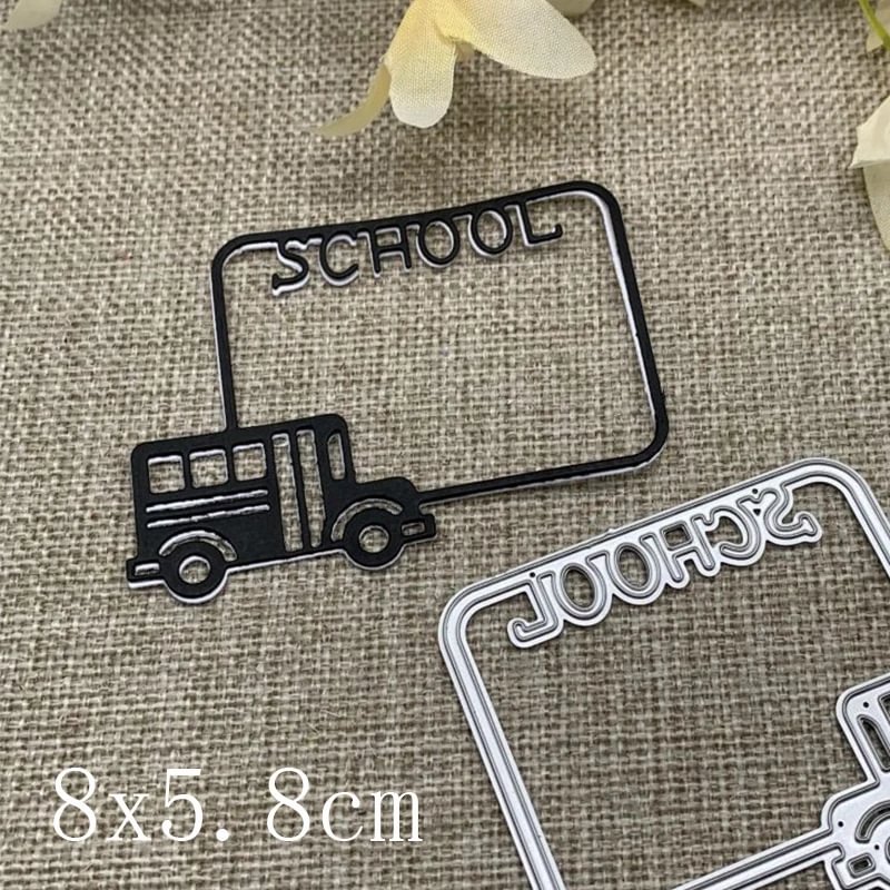 Athvotar grid frame edges Metal Cutting Dies Stencils Die Cut for DIY Scrapbooking Album Paper Card Embossing