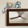 (US Local)Ocean Goblin 5D DIY Wooden Door Topper Diamond Painting Door Corner Decor