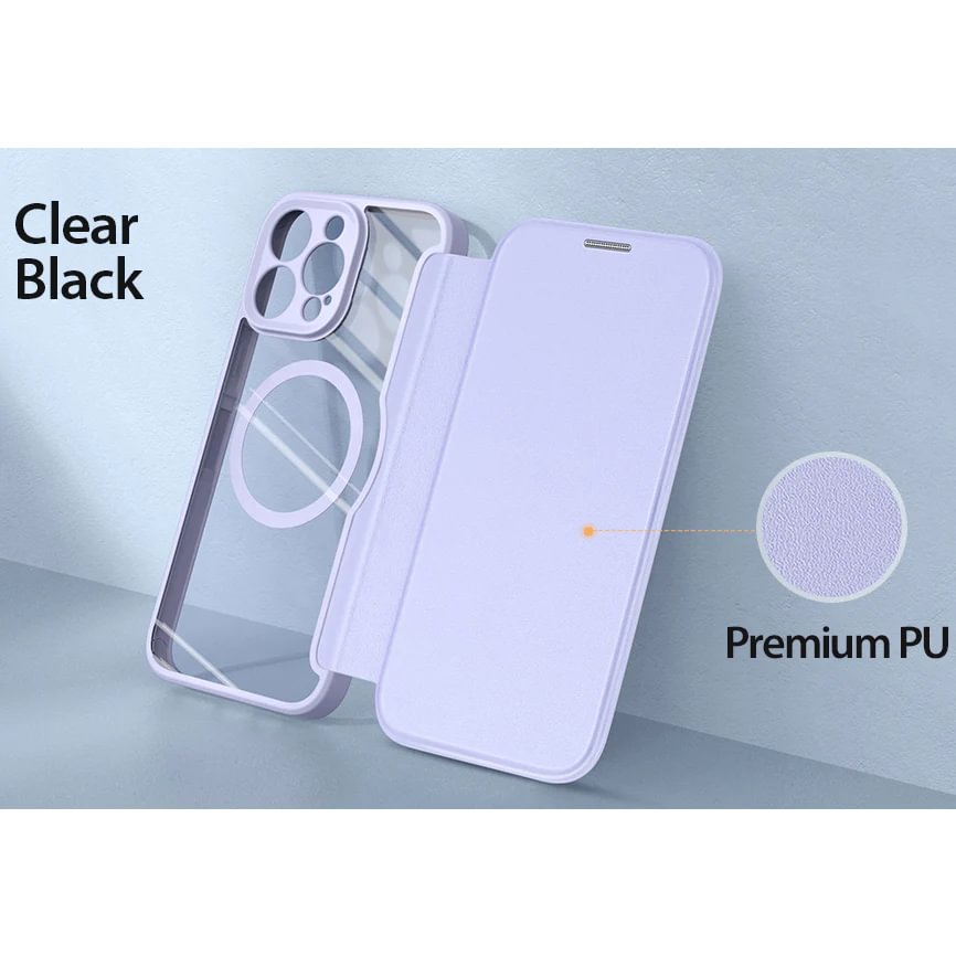 Applicable To iPhone 13/14 Series Strong Magnetic Flip Card Case