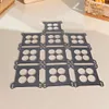 10Pcs 11/16Inch Ported Carburetor Base Gasket 1/16In Thick for Edelbrock Carter