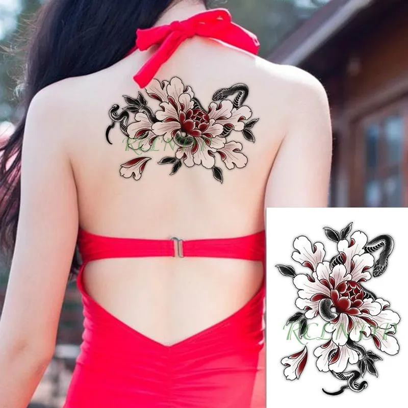 Waterproof Temporary Tattoo Sticker Sexy Thigh Love Sick English Words Gothic Water Transfer Fake Tatto Flash Tatoo for Women