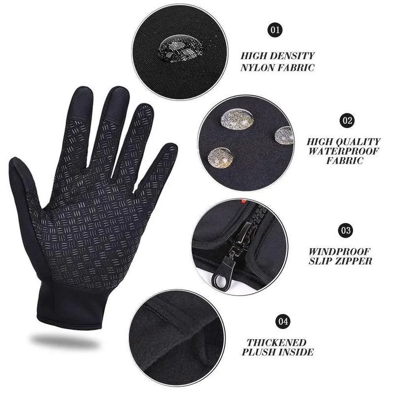 Thermal heating gloves
