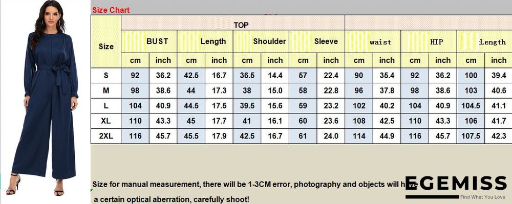 Fashion Jumpsuit Solid Color Waist Temperament Wide-leg Pants | EGEMISS