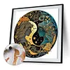 Twelve Constellations-Paint by Numbers Acrylic Painting 40*40CM