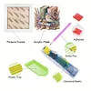 5D DIY Partial Special Shaped Drill Diamond Painting Bird Home With Frame Kit 19.2x19.2cm