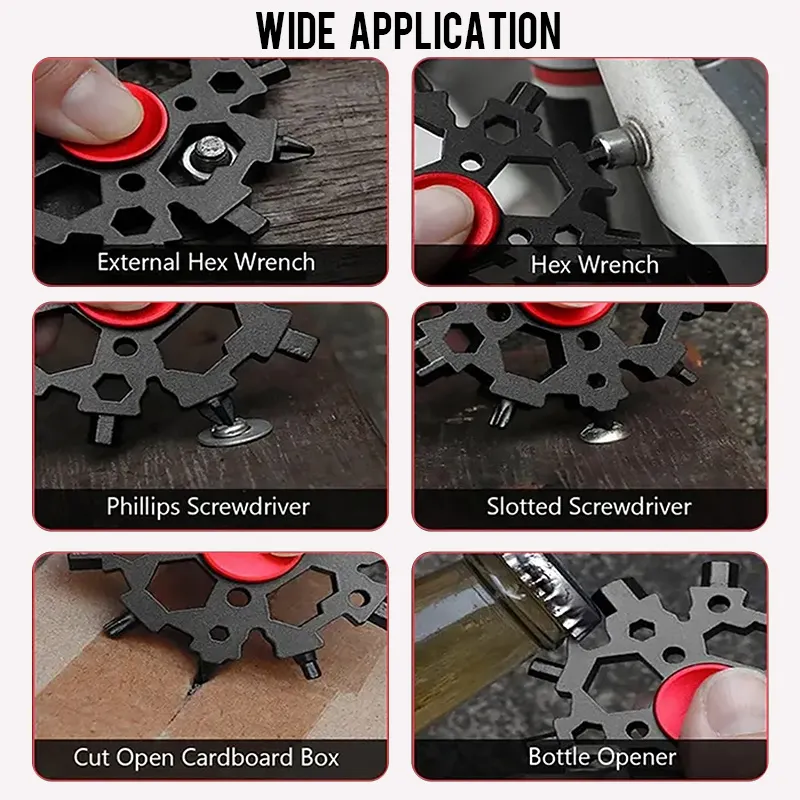 SAKER&reg; 23-in-1 Snowflake Multitool