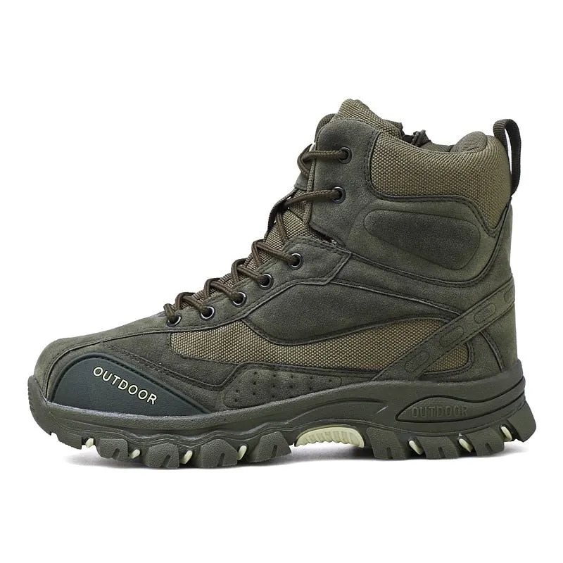 Men's Military Boot Combat Ankle Boot Tactical Big Size 46 Army Boot Male Shoes Work Safety Shoes Motocycle Boots Zapatos Hombre