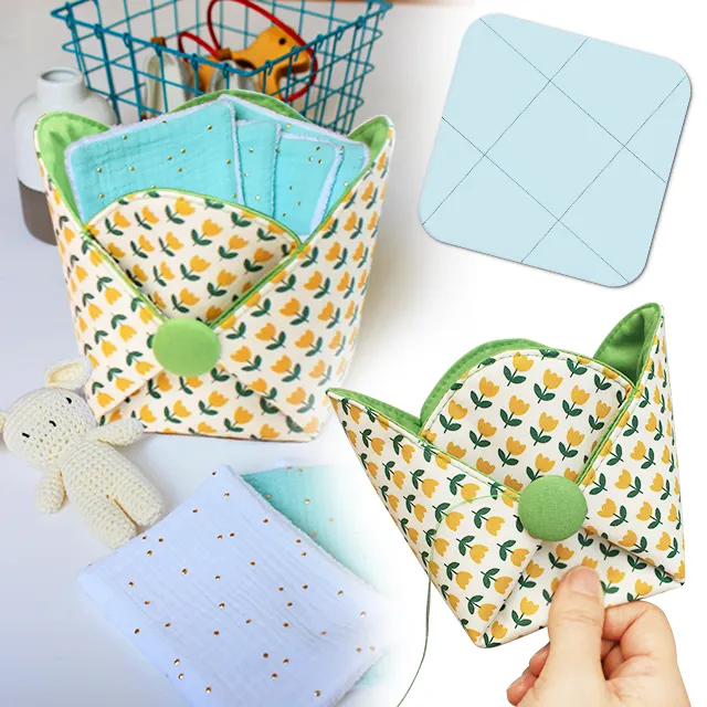 Exquisite Storage Basket Template - Tutorial included