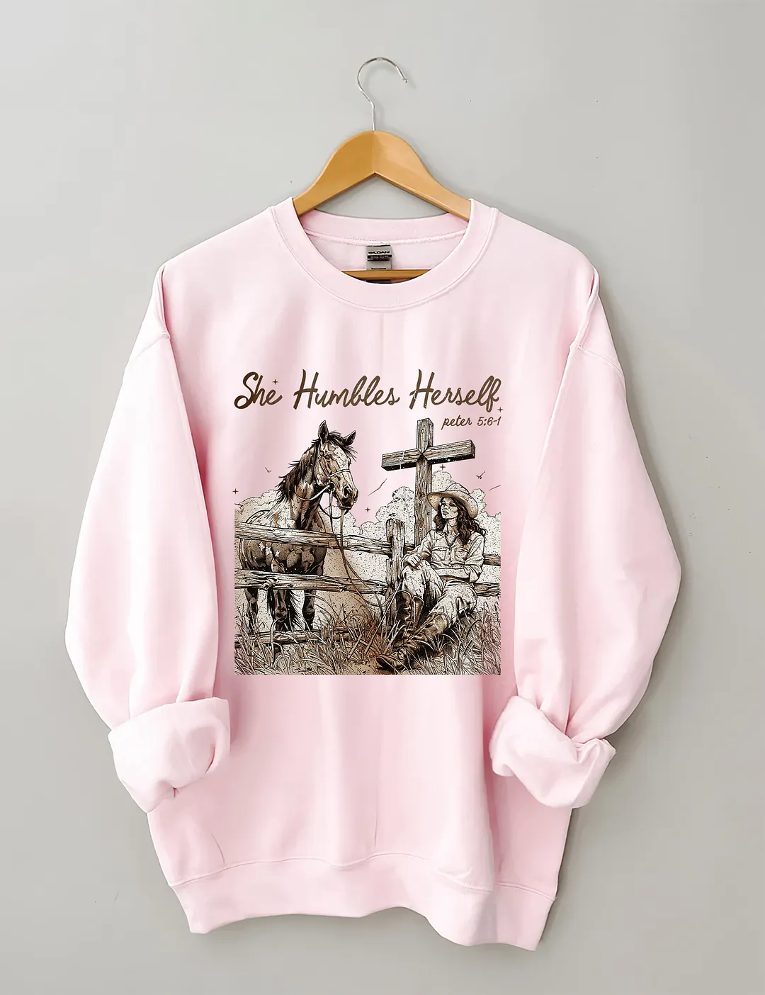 She Humbles Herself Sweatshirt