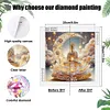 Buddha - Partial Special Shaped Diamond Painting 30*30cm