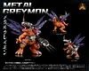 Metal Greymon - Digimon Resin Statue - MIMAN Studios