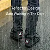 Reusable and Foldable Rain Boot Shoe Cover with Zipper, Non-slip, Reflective, Easy to Carry