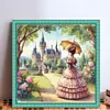 Vintage Victorian-11CT Stamped Cross Stitch 50*50cm