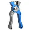 Mini Fishing Scissors Braid Scissors Non Slip Handle Fishing Tool (Blue)