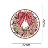 DIY Christmas Wreath Art Acylic Crystal Rhinestone Hanging Craft Kits