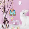 Easter Alphabet Double Sided - 5D DIY Craft Keychain