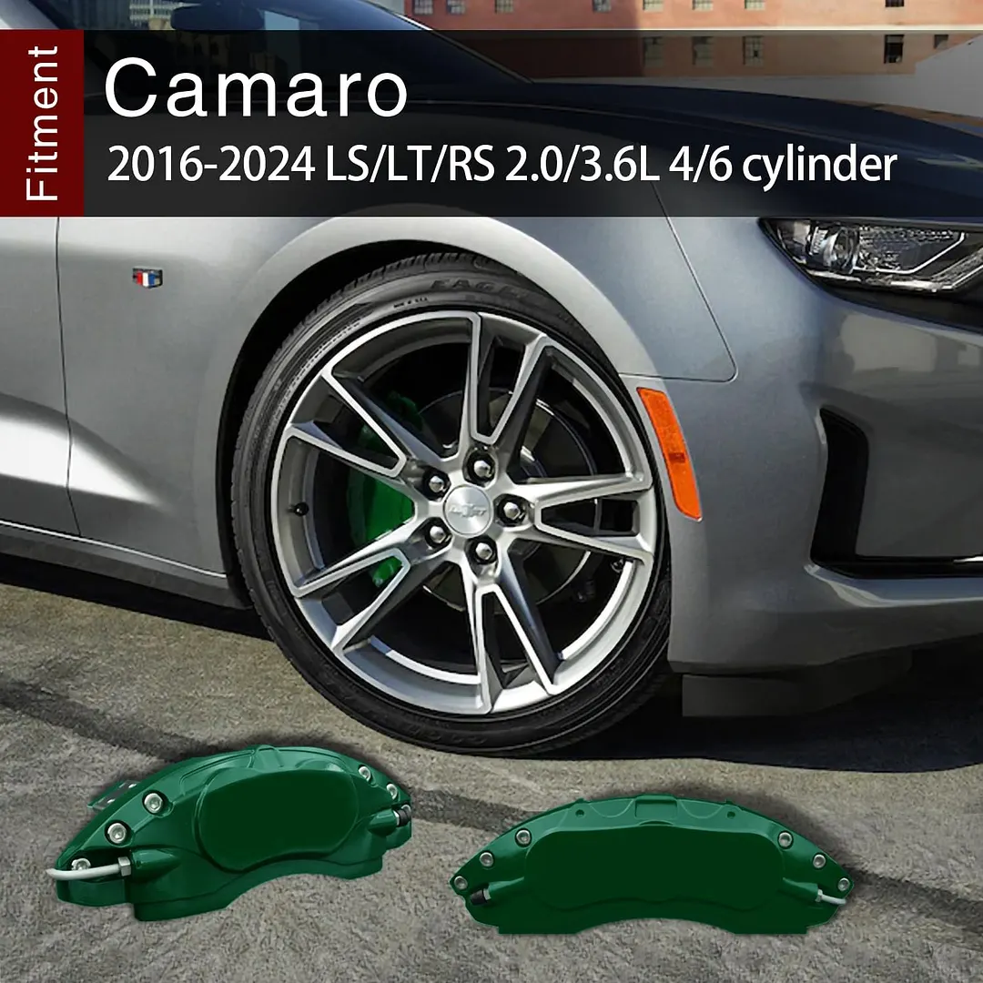 Car caliper modification: Aluminum alloy brake caliper cover decoration (aluminum alloy screw fixing type)