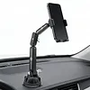 Suction Cup Car Tablet Holder with Adjustable Arm & 360 Rotation Car Phone Mount for Dashboard & Windshield Heavy Duty Truck Accessories