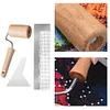 (US Local)3pcs 5D Diamond Painting Tool Set Wood Roller DIY Diamond Drawing Tool DIY Diamond Art Accessories