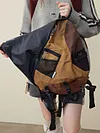 Outdoor trendy brand retro water-repellent commuting and cycling shoulder bag