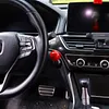 Car Push to Start Button Rocker Push Start Button Cover, Car Engine Start Stop Button Joystick Automotive One-Touch Start Button Starter Cover Decorative Accessories 