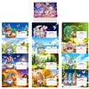 Diamond Painting Fireworks Goblin 2027 Paper Calendar Monthly Flip Tabletop Calendar Kit